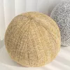 Pillow Spherical Round Luxury Ball Shaped Art Geometric Color Stuffed Soft For Sofa Office Waist Rest Throw