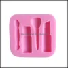 Stampi da forno Fai da te Stampi Sile Torta Fondente Sapone Mod 3D Bellezza cosmetica Forma di rossetto Strumento alimentare Bakeware Alta qualità 1 4Sk G2 Drop Ot7Xw