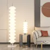 Lámparas de pie Lámpara Sala de estar Sofá Dormitorio lateral Nórdico Ins Viento Iluminación creativa Decoración Internet Celebridad Atmósfera Calabaza