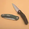 G0115 Flipper Folding Knife 8Cr14Mov Satin Tanto Point Blade G10 with Stainless Steel Handle Ball Bearing Fast-opening EDC Pocket Knives