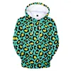 Heren Hoodies 2023 Harajuku Leopard Print Men/Women Casual Sweatshirt 3D Hoodie Streetwear Sweatshirts