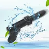 Schoonheidsartikelen Automatische telescopische dildo vibrator sexy machine voor vrouwen mannen