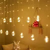 Christmas Decorations Curtain Fairy String Light LED For Home Garland Xmas Valentines 2023 Navidad Ornament Gift
