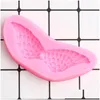 Cake Tools Angel Wings Sile Mold Chocolate Baking Fondant Molds Cupcake Diy Decorating Aromatherapy Wax Clay Candle Mods Drop Delive Dhslf