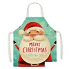 Decorazioni natalizie 2022 Grembiule Babbo Natale Buon per la casa Cucina Anno Decor Ornamenti Navidad Regali di Natale Drop Delivery Garden Fes Dhqkg