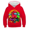 Heren Hoodies Fashion Trend Girl Children's 3D Digital Printing Video Our Game Classic Character Print Pullover Winter