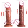 Beauty Items Diameter 4.5cm Real Penis Female Masturbation Gode Enorme Dildo Realistic Dick With Strong Suction Cup Adult Toys Women sexy Toy