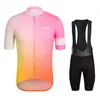 Racing Sets Cycling Jersey Breathable Anti-UV Summer Set Sport Mtb Bicycle Jerseys Raphaful Men's Clothing