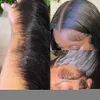 NXY LACE Peruki 30 -calowe przezroczyste przednie ludzkie włosy dla kobiet Brazylijska Kość prosta 13x4 Przód 230106