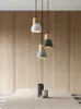 Hängslampor nordiska retro industriell restaurang terrazzo cementljus led e27 konst dekor sängen sovrum lampa matsal/vardagsrum café