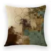 Pillow Vintage Oil Painting Print Linen Pillowcase Living Room Sofa Cover Home Decor Can Be Customized 40x40 50x50 60x60 45x45