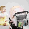 Barnvagnsdelar Barnvagnsorganisator Tillbehör Snack Hanging Travel Diaper Trolley Universal Storage Essentials Pocket Cup Holder Tray