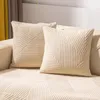 Fodere per sedie Fodera protettiva per divano ispessita Cotone tinta unita antiscivolo per soggiorno Asciugamano universale antipolvere per divano