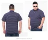 남자 폴로 플러스 10xL 8xL 6xL 5XL 여름 남자 줄무늬 폴로 셔츠 95%면 스트라이프 브랜드 의류 남자의 착용 짧은 소매 느슨한 옷