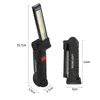 Flashlights Torches Portable COB LED USB Rechargeable Work Light Magnetic Lanterna Hanging Lamp With Built-in Battery Camping