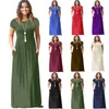 Party Dresses Women Summer Dress 2023 Robes Supply Europe United States Leisure Pocket Short Sleeves Vestido De Mujer CHF9081