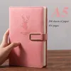 صفحات Super Super Wax Sense Leather A5 Diary Notebook School Schools Schoolies Stationery Office