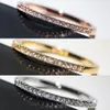 Wedding Rings 14K Gold Plated Band Cubic Zirconia Stackable Eternity Engagement Ring For Women Minimalist Thin