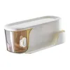 Opbergdozen badkamerrek organizer tissue doos houder cosmetisch katoenen kussen roosters display