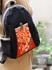 スクールバッグオリジナル刺繍エスニックバックパックレトロ中国スタイルの旅行用途キャンバス
