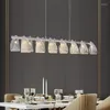 Kroonluchters licht luxe chroom ijzeren kristal kroonluchter woonkamerlamp eenvoudige sfeer restaurant villa model creatieve lampen