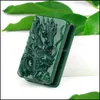 Anhänger Halsketten Xinjiang Hetian Graue Jade Gürtelschnalle Herren Großhandel CES von Originpendant Drop Lieferung Schmuck Anhänger Otm8E