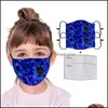 Designer maskerar barn kamouflage dammtät pm2.5 antidust antismog med andningsbara vae och 2 st filter droppleverans hem trädgårdshus dh2nl