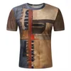 T-shirts pour hommes T-shirt Summer Casual Chemise à manches courtes -Vente Streetwear 3D Modèle d'impression Harajuku Adulte Daily Wear Top 2023