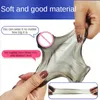 Massagers Adult Massager Sexy Toys Penis Ring e Enlargement Sleeve for Men Reusable Cock Extender Ejaculation Delay