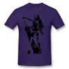 T-shirts pour hommes 2023 Weathered A2 Nier Automata T-shirt décontracté en coton O Neck T-shirts