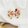 Stud Fashion Jewelry Asymmetry S925 Sier Post Heart Earrings Faux Pearl Rhinstone Peach Drop Delivery Dh2Ba