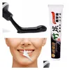 Toothpaste Drop Charcoal Tootaste Black Tooth Paste Bamboo Oral In Stock Delivery Health Beauty Dh3Bf