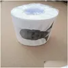 Tissue Boxes Napkins Novelty Joe Biden Toilet Paper Roll Funny Humour Gag Gifts Kitchen Bathroom Wood Pp Printed Toilets Papers Na Dhu2L