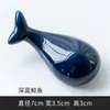 Пластины японская милая маленькая кита держатель палочки для палочки
