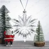 Рождественские украшения CH Pink K9 Crystal Snowflake Form