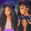 NXY LACE WIGS 13x4 Frontal Pre Plucked Deep Wave 30inch Water Front Brasilian For Women Human Hair 230106