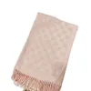 Mode élégant femmes écharpe en cachemire lettre complète imprimé foulards de créateur doux au toucher enveloppes chaudes avec des étiquettes automne hiver longue Shaw257f