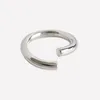 Pierścienie klastra vintage srebrne łańcuchy kolorów dla kobiet regulowane wesele Antyczne oświadczenie ANILLOS 2023