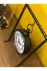 Tafel klokken bureau European gouden retro klok slaapkamer luxe metaal creatief ornament voor huis met woonkamer decoratie ambachten