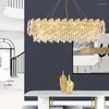 Kronleuchter LED Postmoderne Goldene Silber Kristall Designer Kronleuchter Beleuchtung Lustre Suspension Leuchte Lampen Für Foyer