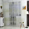 Rideau arbre branche transparent en tulle blinds fenêtre room drap panneau tissu écharpe criblage rideaux pour la vie