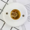 Lampy uchwyty 1-10pcs oszczędzanie energii 220V E27 Uchwyt domowy schody korytarza okrągłe żarówka Baza Podstawa Akcesoria oświetleniowe