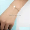Charm Armband Fashion Jewelry Coconut Palm Pendant Armband Lady Chain Drop Delivery DH5NK