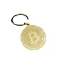 Party Favor Coin KeyChain Gold Plate Token Key Chain Novely Metal Keyring Commemorative Souvenir Gift Drop Delivery Home Garden FES DHIZ1