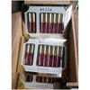 Lipstick Drop Starstudded Eight Stay All Days Liquid Set 8Pcs / Box Long Lasting Creamy Shimmer Livraison Santé Beauté Maquillage Lèvres Dhezf