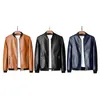 Herrenjacken Lederjacke Bomber Motorrad Männer Biker PU Baseball Plus Größe 8XL 2023 Mode Kausal Jaqueta Masculino