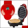 Andere Küche Esszimmer Bar Mini Elektrische Waffeln Maker 110V220V Blase Ei Kuchen Ofen Frühstück Liebe Herzförmige Waffel EU UNS UK PL Dhetk