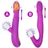 Schoonheidsartikelen Ucalo Duwend vibrators voor vrouwen met telescopische roterende verwarming G Spot vagina Massager Vrouw enorme dildospenis sexytoys