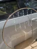 Party Decoration 10st Rabatt Wedding Table Centerpiece Golden Metal Arch Circle Ring