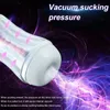 Sex toy Massager Male Masturbation Cup Silicone Vaginal Real Automatic Vibrator Sucking Masturbator Toys for Men Blowjob Machine